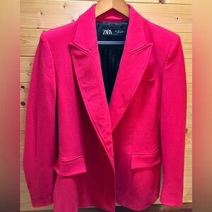 Pink Blazer by Zara. Size M.